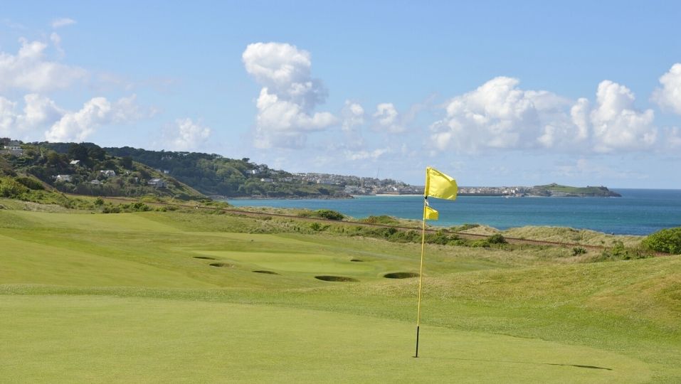 West Cornwall Golf Club Green Beach Atlantic