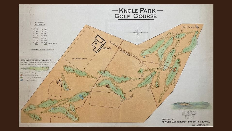 Original Routing Map Abercromby Simpson Knole Park