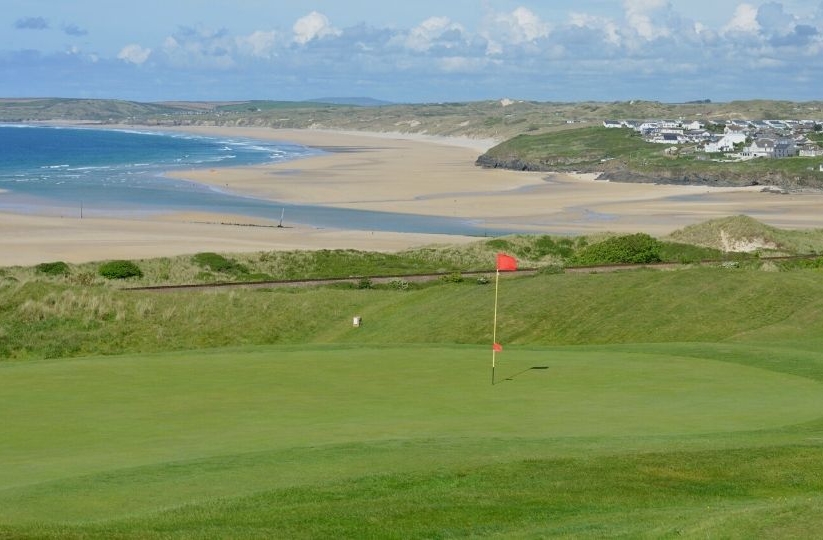West Cornwall Golf Club Beach Wild Atlantic Way