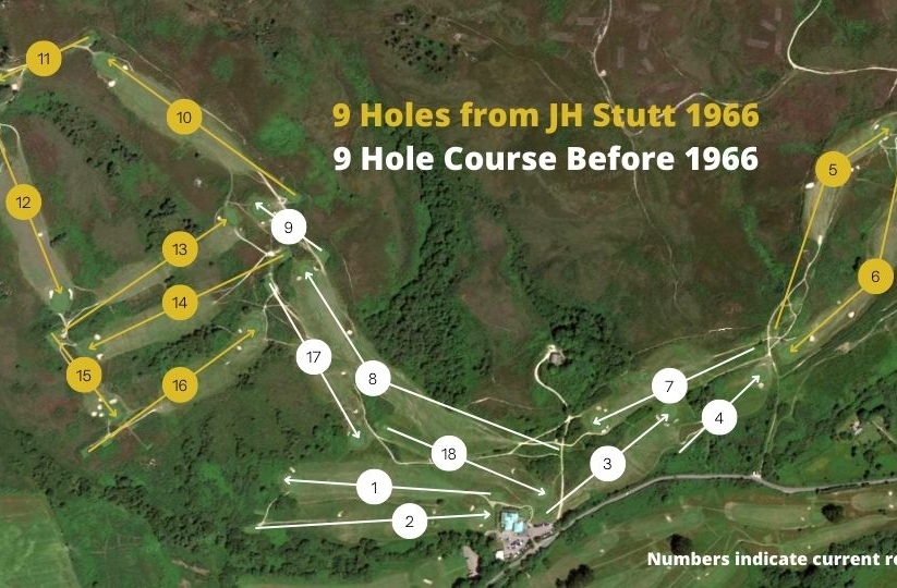Routing Ilse of Purbeck Golf Club Routing History