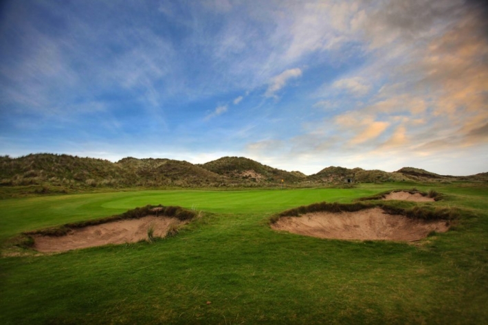 The links at Aberdovey Golf Club.