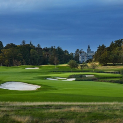 The fairway of the 7th hole at Adare Manor.
