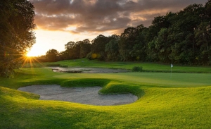 A photo of the bunkering at Mount Juliet Estate.