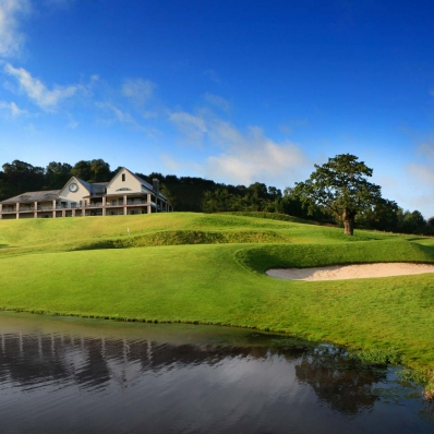 You are never far from water at Celtic Manor.
