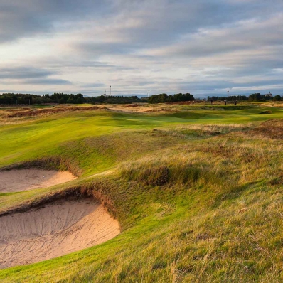 The dunes and links land at Glasgow Golf Club.