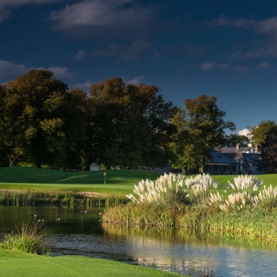The inland parkland golf course Mount Juliet Estate.