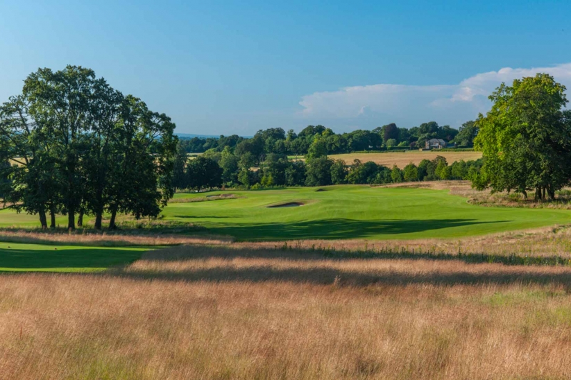 A rare photo of Beaverbrook Golf Course in Surrey, England.