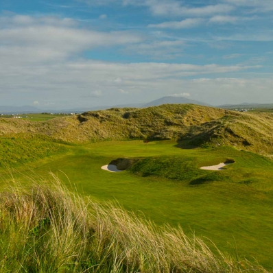 The best nine hole course in Ireland can be found at Carne Golf Links.