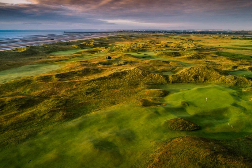 The links at County Louth Golf Club.
