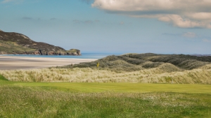 The wild dunes at Dunfanaghy Golf Club.