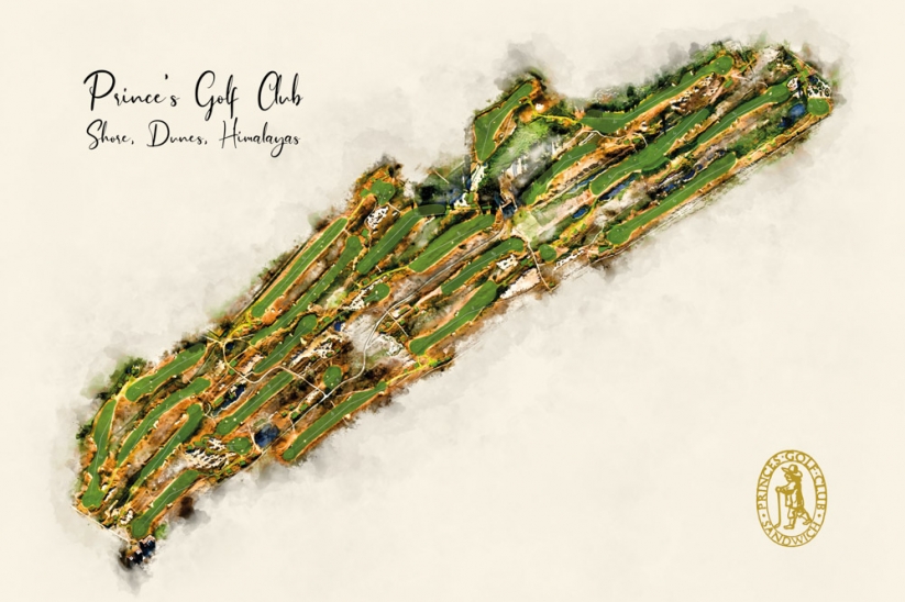 Princes Golf Club Evalu18 Top Golf Course Kent Sandwich England