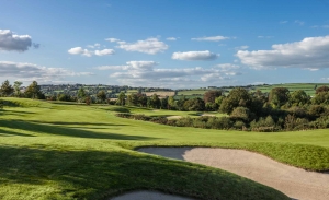 A photo of the Deerpark Course at Fota Island Golf Club Cork.