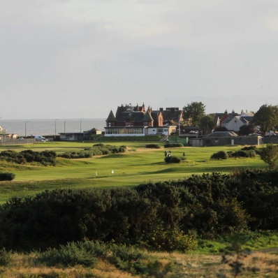 The Old Tom Morris Leven Links in Fife, Scotland.