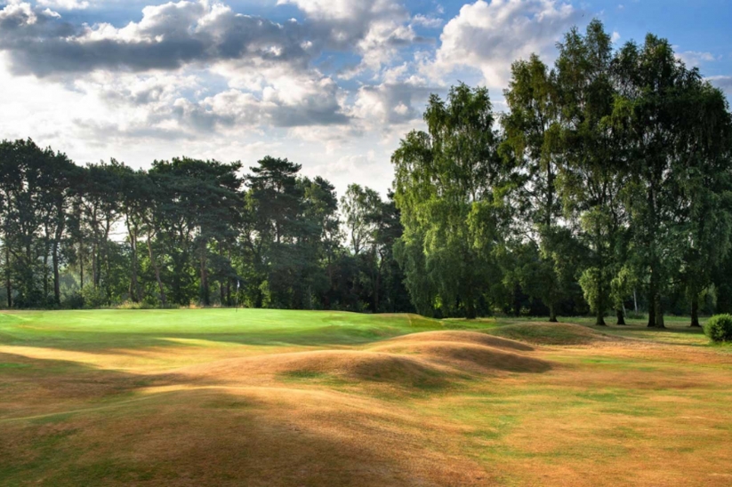 The incredible humps and hollows of Northamptonshire County Golf Club.