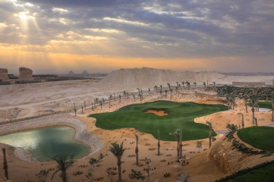 The new Giza Golf Course designed by Tim Lobb.