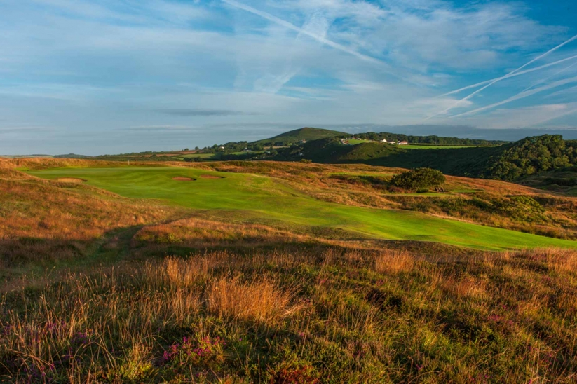 The pure and authentic links at Pennard Golf Club.