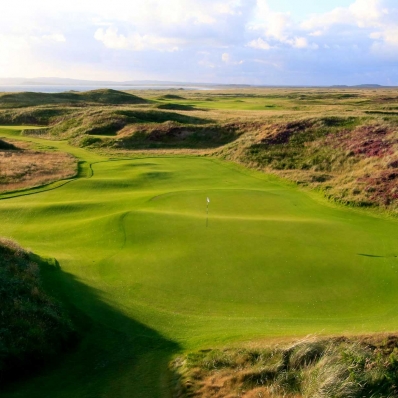 The dunes of Islay at The Machrie Golf Links.