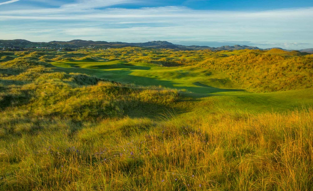 The rugged links land at Sandy Hills Links.