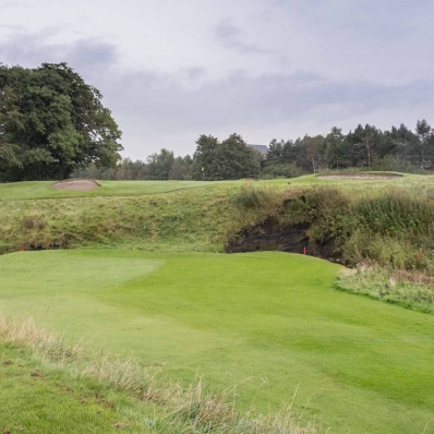 A photo of the 10th hole at Cavendish Golf Club.