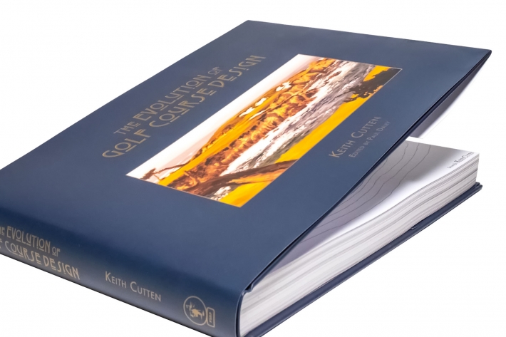 A photo of the book The Evolution of Golf Course Design by Keith Cutten.