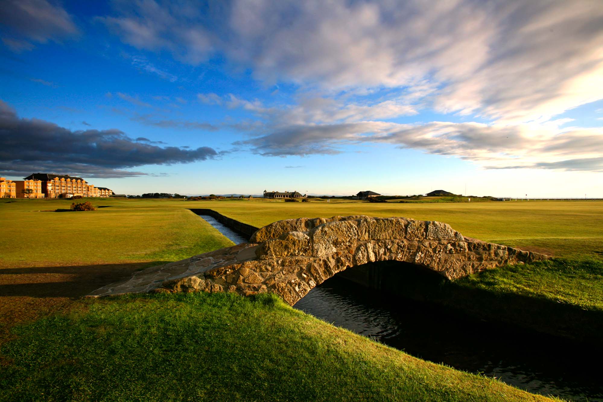 A photo of Swilcan or Golfers' Bridge The Old Course.