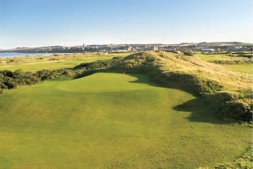 A green complex at Jubilee Course St Andrews.