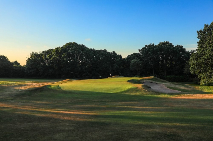 The 15th hole at Harborne Golf Club.