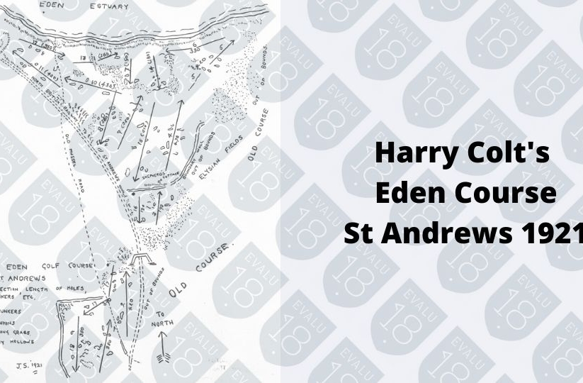 Harry Colt St Andrews Eden Course 1921