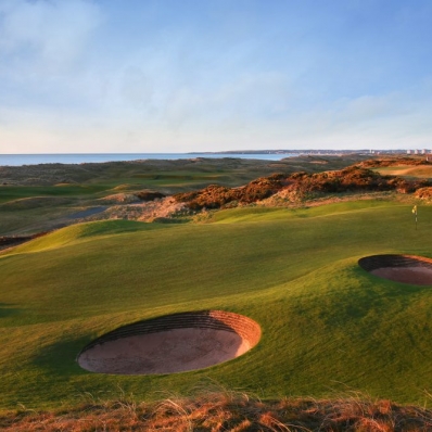 The 5th hole at Murcar Links.