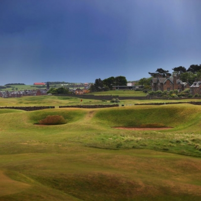The Redan at North Berwick Golf Club.