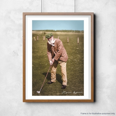 Old Tom Morris Colourised Image