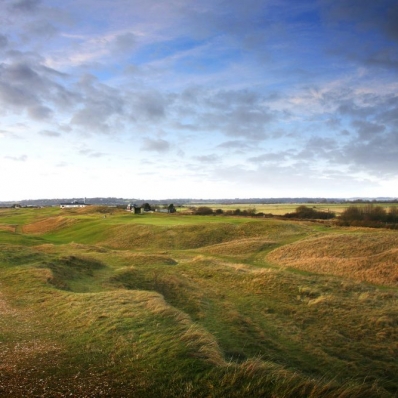 The 5th hole at Rye Golf Club.