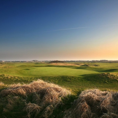The links golf course in North West England known as ST ANNES OLD LINKS GOLF CLUB.