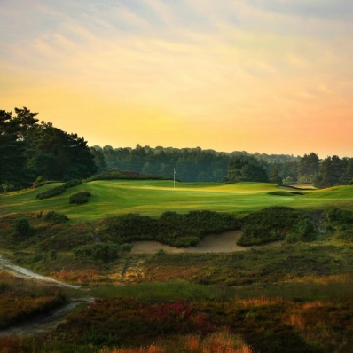 The 5th hole at SUNNINGDALE GOLF CLUB NEW Course.