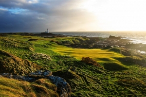 A photograph of the 11th hole at Trump Turnberry.