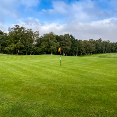 Tiered Punchbowl Green Hole 5 Wentworth Club East Course Harry Colt
