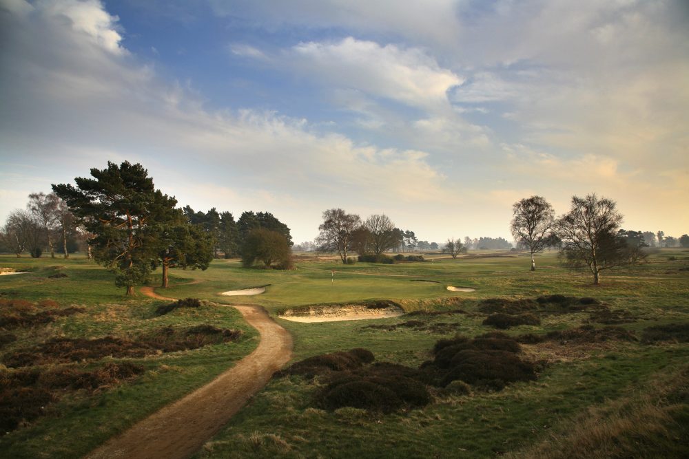 The 16th hole on the New Course.