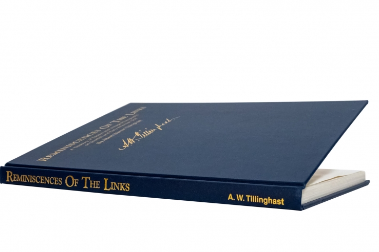 A photo of the book Reminiscences of the Links by AW Tillinghast.
