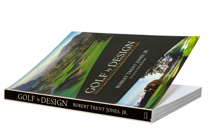 A photo of the book Golf By Design by Robert Trent Jones Jr.