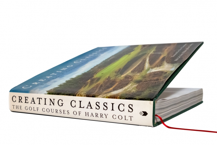 A photo of the book Creating Classics: The Golf Courses of Harry Colt.