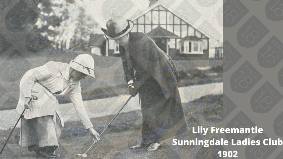 Lily Freemantle 1902 Sunningdale Heath Golf Club