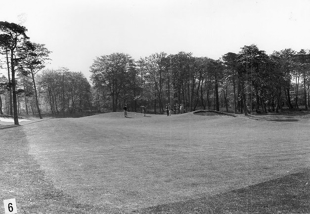 A photo of the Sixth green at Cavendish Golf Club in England. Part of Evalu18's article Alister MacKenzie Augusta Cavendish.