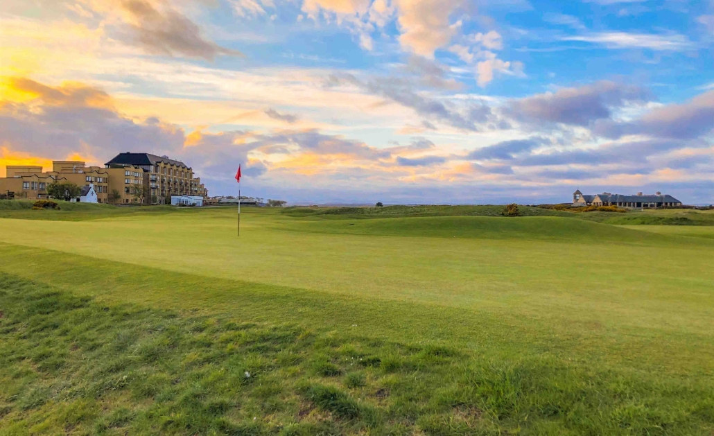 The 17th green at The Old Course served as Alister MacKenzie's Inspiration For Augusta National.
