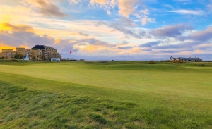 The 17th green at The Old Course served as Alister MacKenzie's Augusta Inspiration.