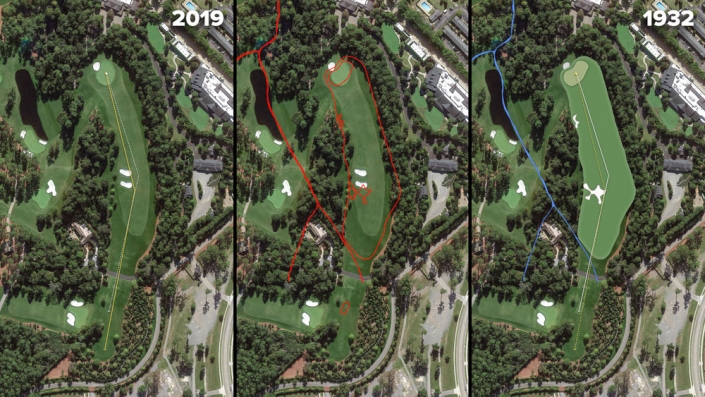 The Evolution Of Augusta National Evalu18 The Masters A Mackenzie