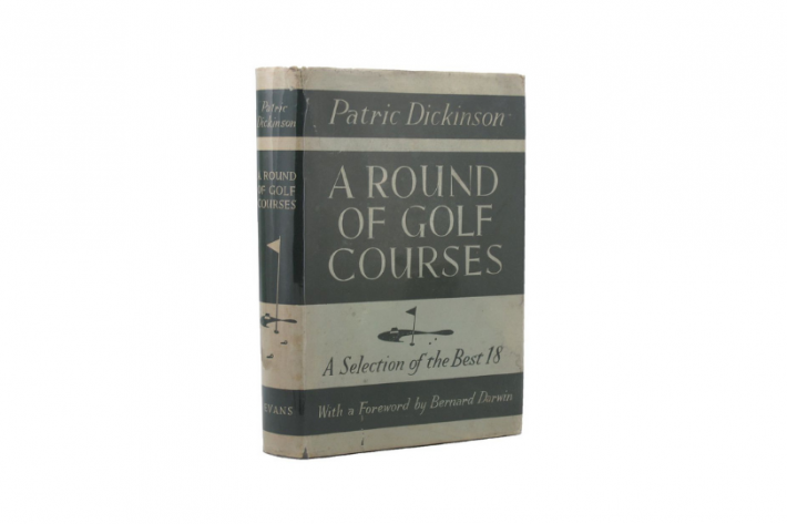A photo of the book: A Round of Golf Courses by Patric Dickinson.