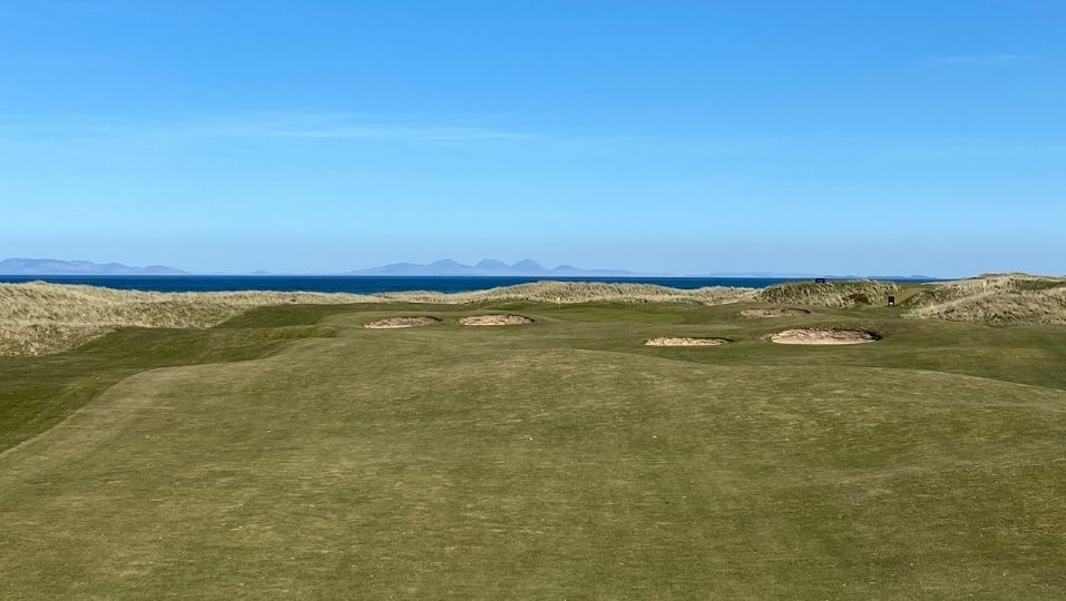 3rd Green Machrihanish Golf Club